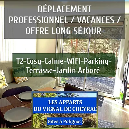 Lägenhet Les Du Vignal De Cheyrac *